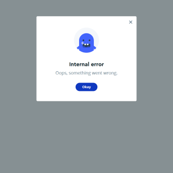 Pretty sure I messed around with the coding-part of the datasets and I just got hit with this.